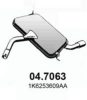 AUDI 1K6253609AA End Silencer